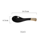 Custom Porcelain Spoons: 30mL, 3mm, BSCI/FDA | Japandi Tableware for Restaurants & Hotels