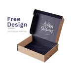 Custom Corrugated Packaging Box with Logo | 500 MOQ, Offset Print, 7 Finishing Options