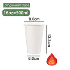 8oz Custom Printed Double Wall Paper Coffee Cups with Lids | MOQ 5000