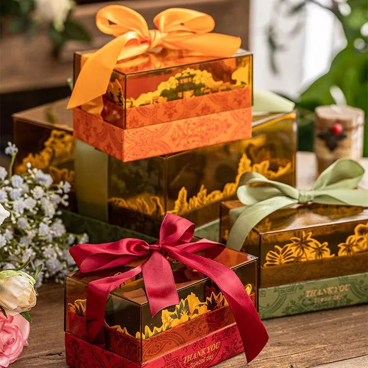 Custom Pyramid Favor Boxes with Logo Wholesale | MOQ 500