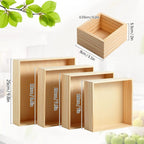 Custom FSC Wooden Storage Box | OEM/ODM | 1,000-Piece MOQ