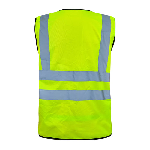 Custom 120gsm Polyester Safety Vest: Reflective, Anti-Static, High-Vis, MOQ 6,000 for Industrial Workwear