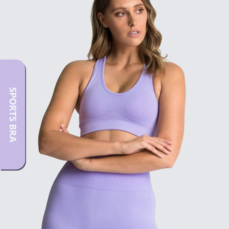 Custom Seamless Gym Sets for Women (Yoga & Fitness Wear)