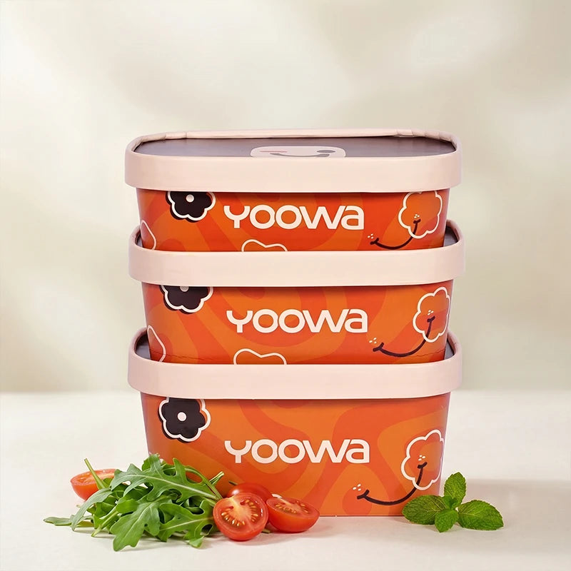 Custom Printed Paper Bowls | Leakproof Food Containers