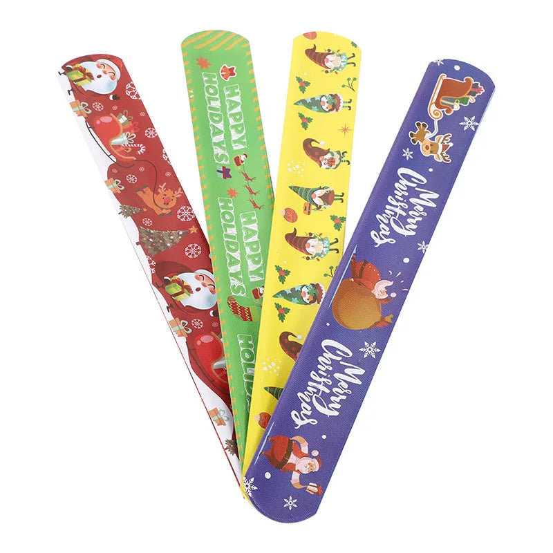 Customized Full Color Silicone Snap Bracelet Wristband with Logo