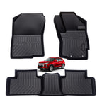 Honda Pilot 2023 Custom Fit All-Weather TPE Floor Mats