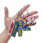 Custom Logo PVC Rubber Keychain | 3D Design MOQ 100