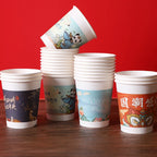 Cheap Custom Logo Single Wall Craft Paper Cup for Hot Drinks | MOQ 5,000