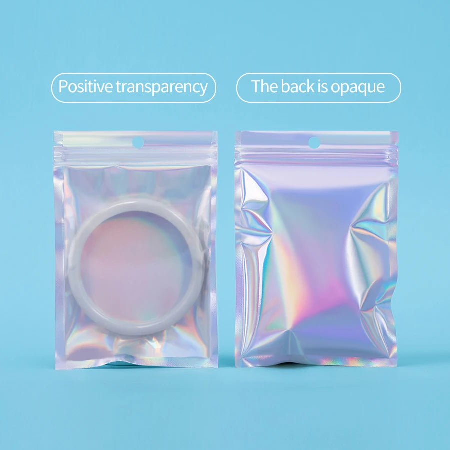 Custom Holographic Packaging Bags | Food-Grade CPP & 3-Day Design | Wholesale | Moisture-Proof