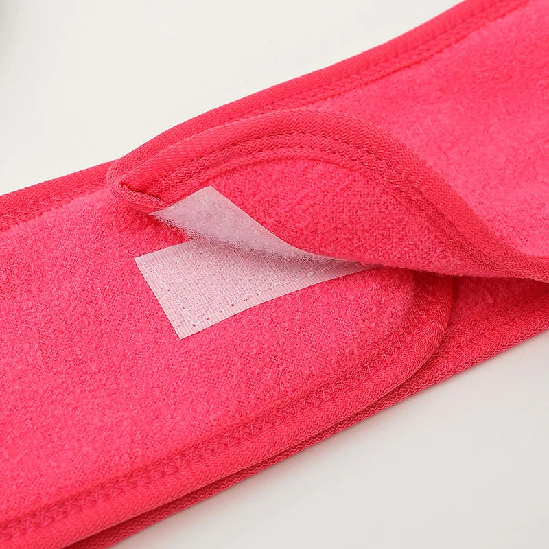 Custom Microfiber Headband with Logo | Soft Skincare Hair Wrap for Spa & Makeup