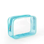 Custom PVC Cosmetic Bags with Logo | 100 MOQ Waterproof Wholesale