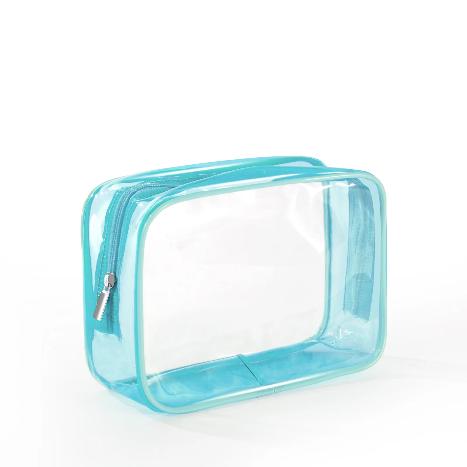 Custom PVC Cosmetic Bags with Logo | 100 MOQ Waterproof Wholesale