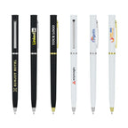 Custom Ballpoint Pens with Logo – 100 MOQ, UV Printing, 6g