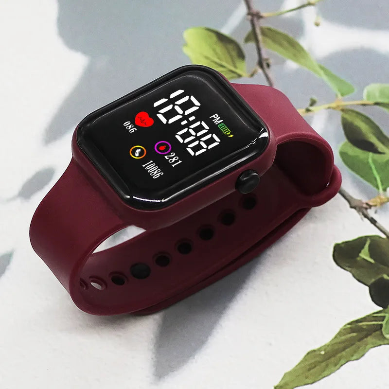 Custom Kids Digital LED Watch with Logo | 6-Day Lead Time