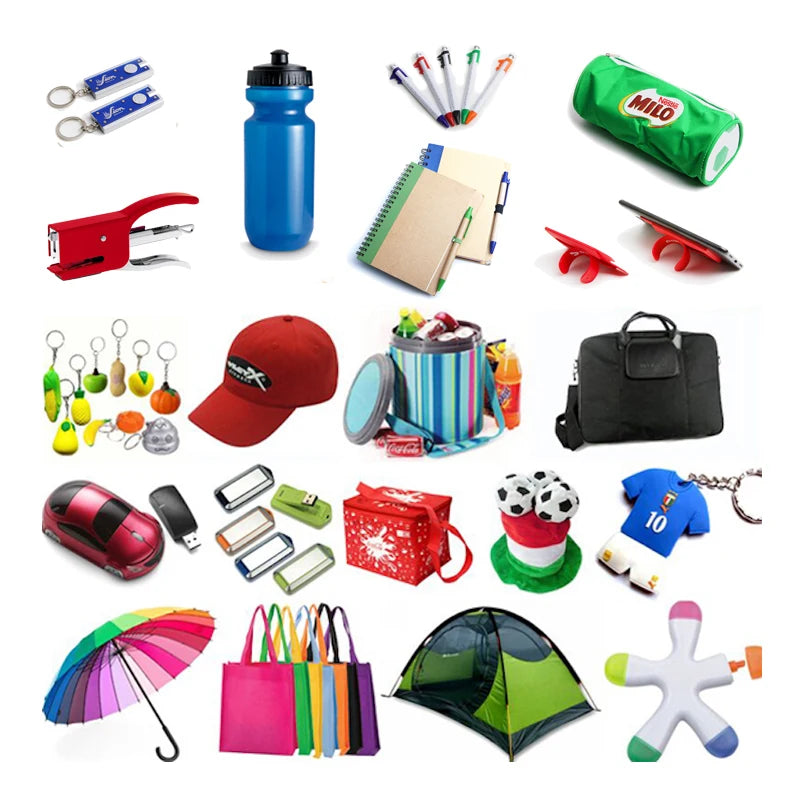 Custom Promotional Items with Logo | MOQ 100 Pieces