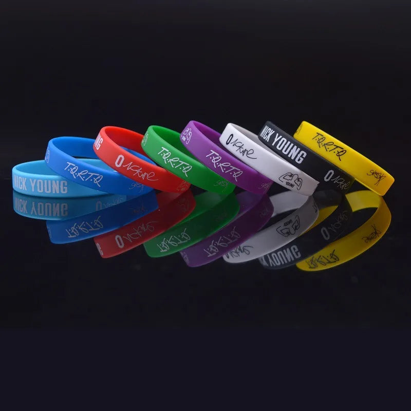 Custom Silicone Wristbands | Embossed | MOQ 100