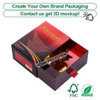 Custom Rigid Magnetic Box with Matte Black Finish | Luxury Packaging OEM Wholesale