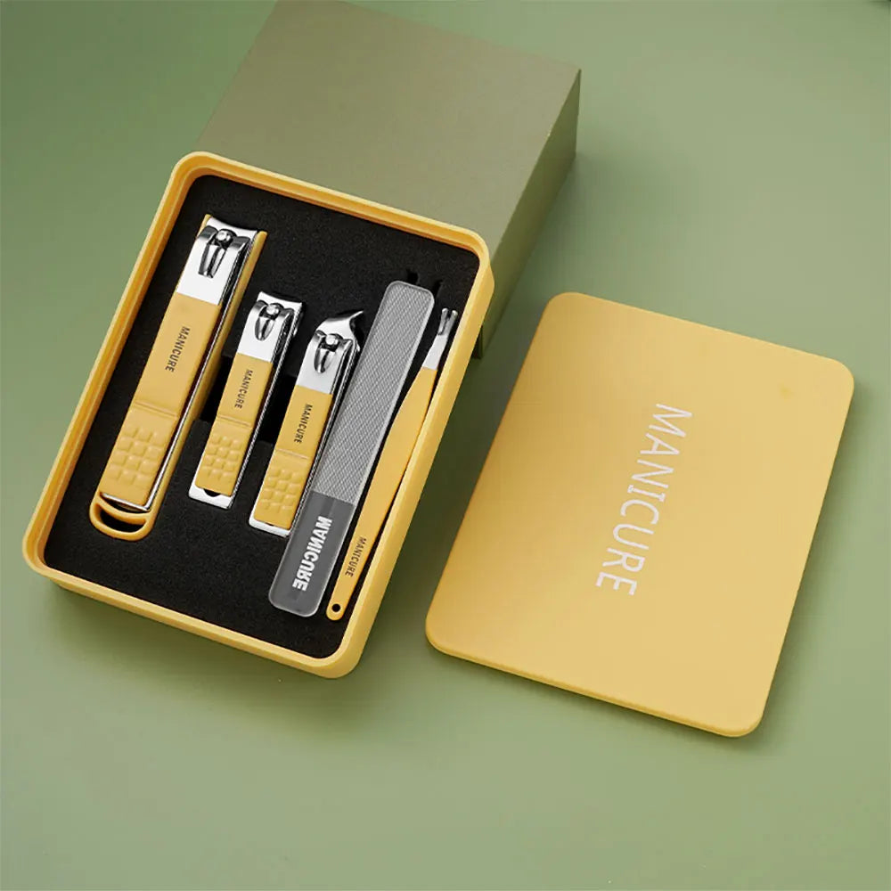 Custom Stainless Steel Manicure Set | Gift Box | MOQ 3 Sets