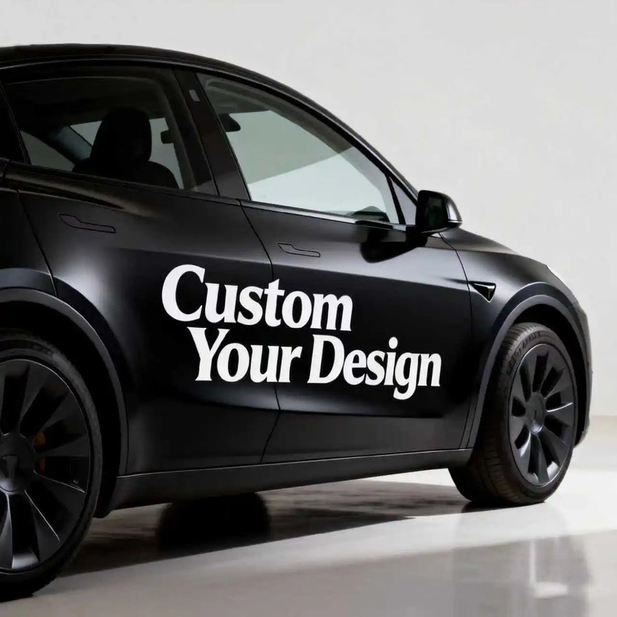 Custom Die Cut Car Decals with Logo | Waterproof Vinyl