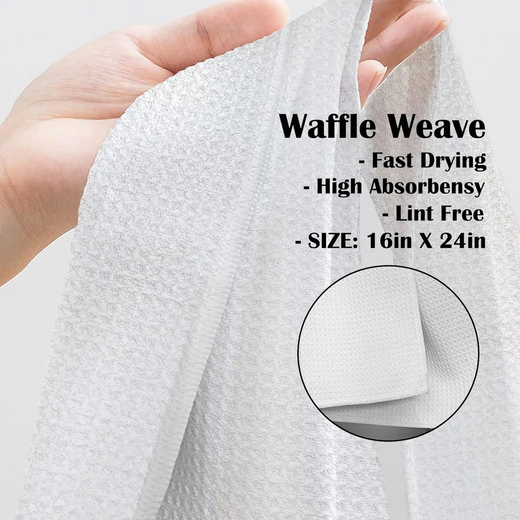 Super Absorbent Microfiber Kitchen Towel | 390gsm | Custom Sublimation | 50 MOQ