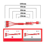 Custom 3-in-1 Charging Cable Electronic Gift Set - Personalized Logo