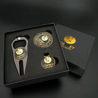 Custom Golf Ball Markers with Logo – 3-in-1 Divot Tool & Hat Clip