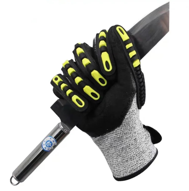 Cut Resistant Safety Gloves – TPE Textured | SupplyBatch