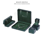 Custom Leather Jewelry Boxes with Logo – LED Light, PU Leather