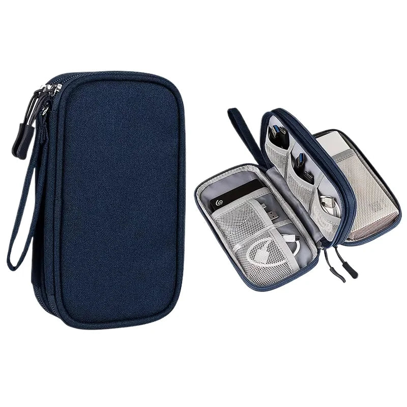 Custom Travel Cable Organizer Pouch with Logo | MOQ 10 Pcs