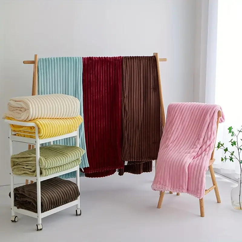 Custom Printed Polyester Blanket | 500 Pcs MOQ Home Decor Throw