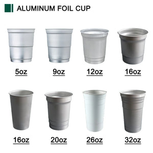 Custom 16oz Aluminum Tumbler | Food-Grade | Reusable Drinkware | Bulk Logo