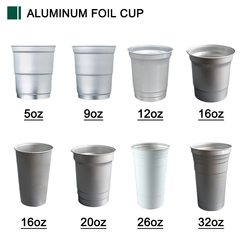 Custom 16oz Aluminum Tumbler | Food-Grade | Reusable Drinkware | Bulk Logo