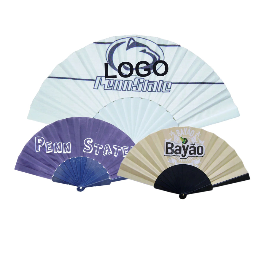 Signature Summer Cool - Custom-Branded High-Density Folding Hand Fans for Events & Boutique Giveaways