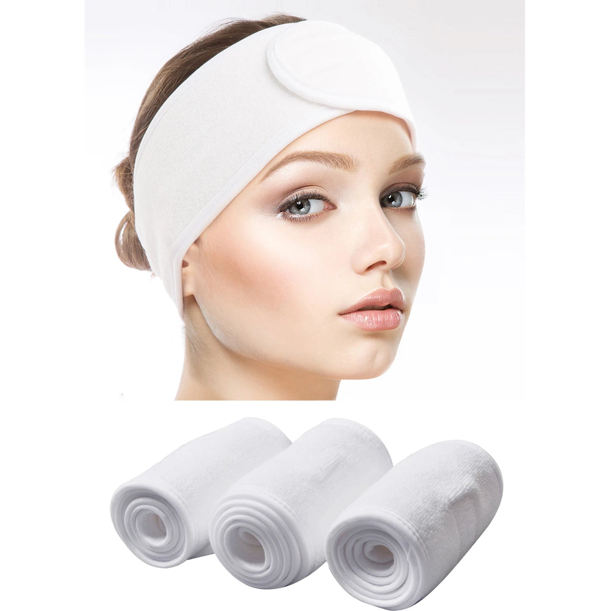 Custom Embroidered Microfiber Headband | 100 MOQ | Spa