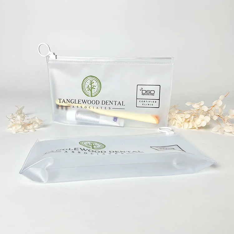 Custom Printed PVC Pouch with Full-Color Print | Waterproof Toiletry Bag for Travel & Gift Packaging