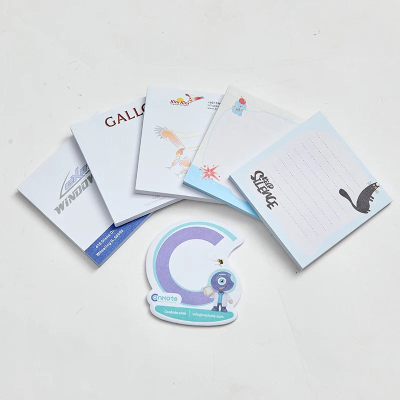 Custom Sticky Notes 3x3 Inch | Promotional Notepad with Logo | Bulk Office Gifts