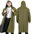 Custom Reflective Motorcycle Raincoat | 500 Pcs MOQ Heavy-Duty Oxford Cloth