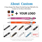 Custom Metal Ballpoint Pens with Logo | MOQ 300 | 15-Day Lead