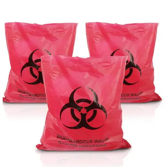 BSCI/ISO Certified Medical Waste Bags | Custom Biohazard Printing | Bulk