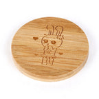 Bamboo Pocket Mirrors with Custom Logo | Eco-Friendly | Wholesale