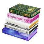 Custom Sprayed Edge Hardcover Book: Gold/Silver/Holographic, Offset Printing, MOQ 500