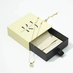 Custom Jewelry Packaging Boxes with Logo — Eco-Friendly Drawer & Magnetic Closure