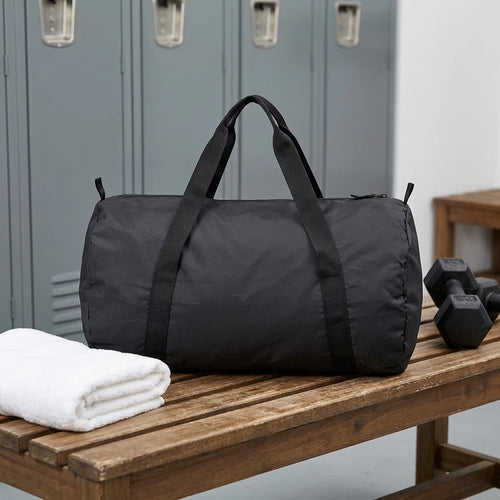 Custom 40L Foldable Duffel Bag — BSCI Certified, 31-Day Lead