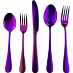24 Pcs Gold Stainless Steel Flatware Set | 1,000 Box MOQ | Wholesale Cutlery