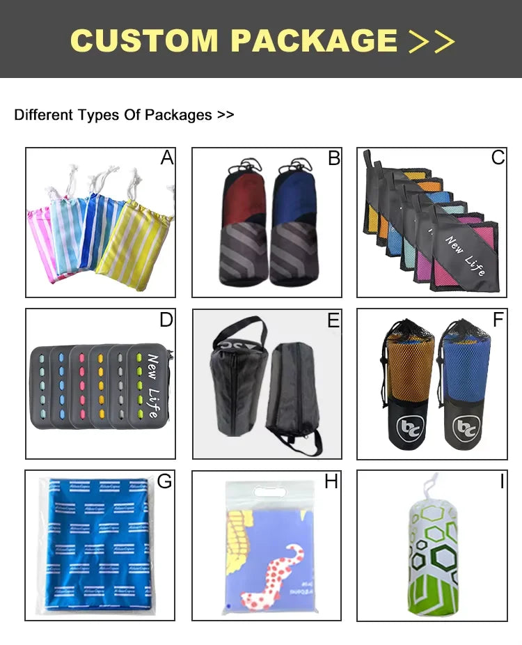 RPET Quick Dry Beach Towel | Custom Microfiber Sports Towel