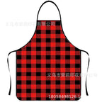 Waterproof Polyester Apron | 3D Printed Cartoon Barbecue Apron