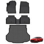 All Weather 3D TPE Floor Mats & Trunk Liner for Hyundai Elantra