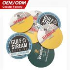 Custom 2mm Paper Coasters | Water Absorbent | Eco-Friendly | Bulk Logo