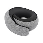 Custom Logo Memory Foam Travel Neck Pillow for Cars & Airplanes