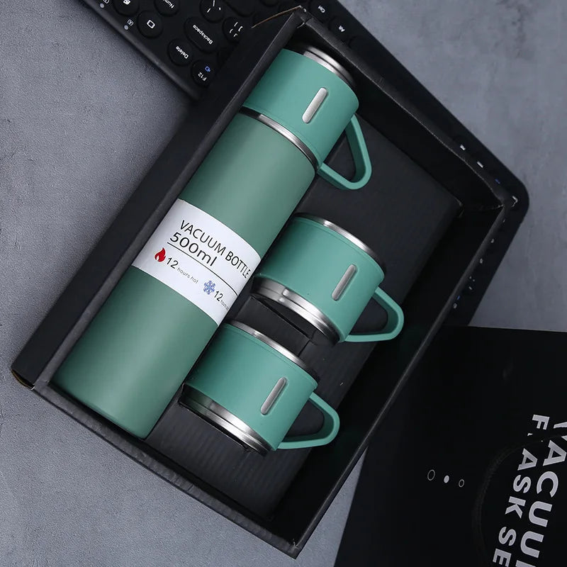 Stainless Steel Thermal Mug Set | 500ml | 7-Day Lead Time | 100 MOQ